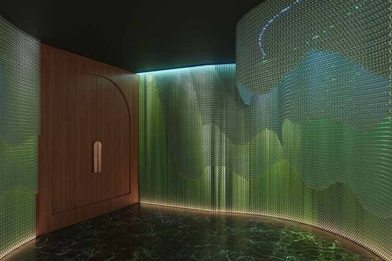 NCL thermal Suite Entrance Aura