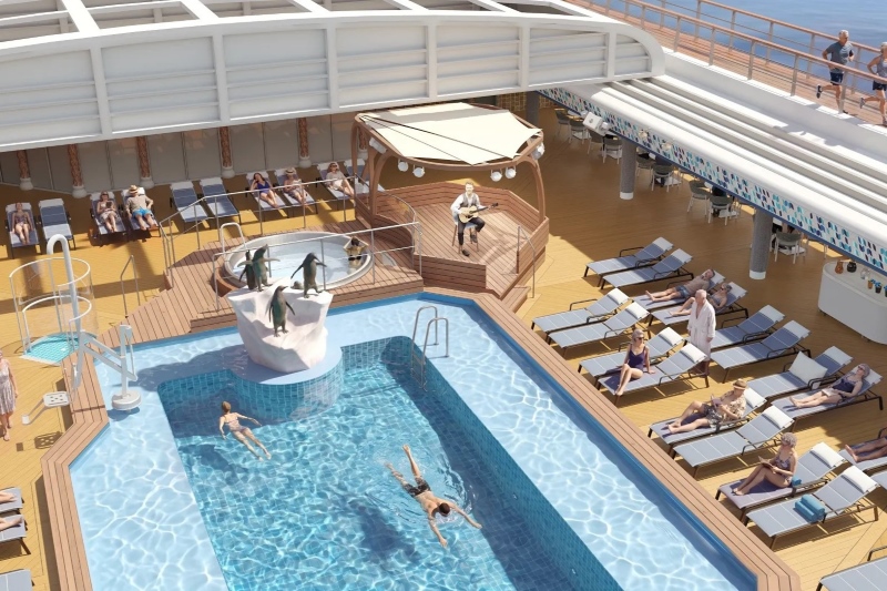 Poolside bandstands HAL evolution