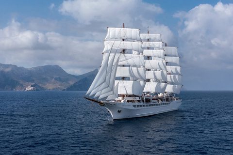 Sea Cloud Spirit Exterior