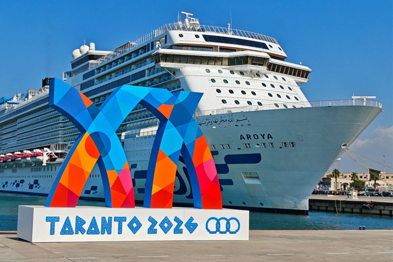 Aroya at Mediterranean Games 2026 Charter in Taranto