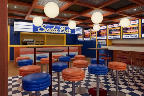 Clubhouse and Soda bar