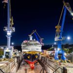 Disney Wonder drydock