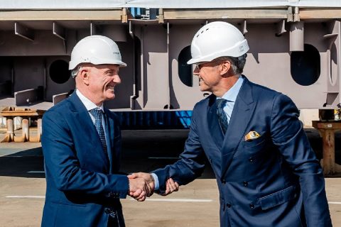 Four Seasons II Keel Laying 2026 Fincantieri