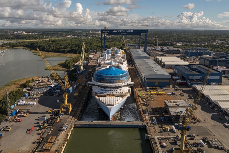 Hero of the Seas float out