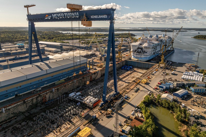 Icon 5 keel laying