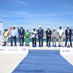 Groundbreaking at Sandy Cay