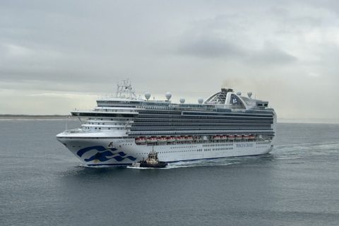 Crown Princess in Newcastle