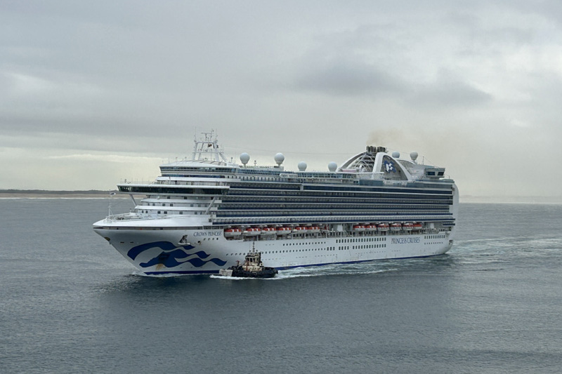 Crown Princess in Newcastle