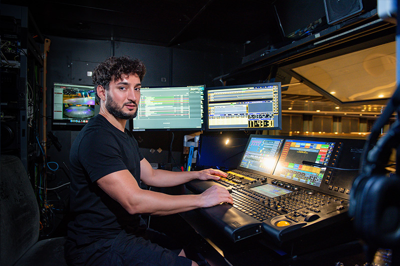 Leopoldo Flores Cruise sound expert for Marella