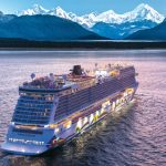 Norwegian Encore at sea