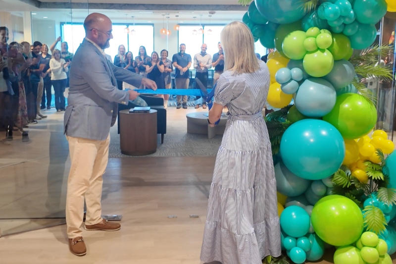 Ribbon cutting Orlando
