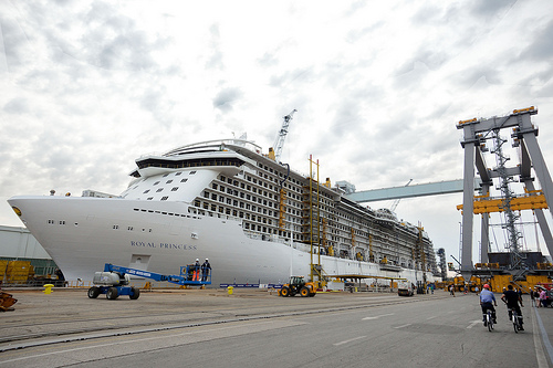 Photos from the Float Out of the Royal Princess