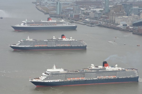 Photos: Cunard's Three Queens