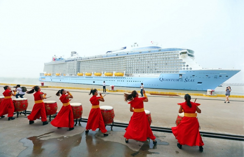 Quantum of the Seas in Shanghai